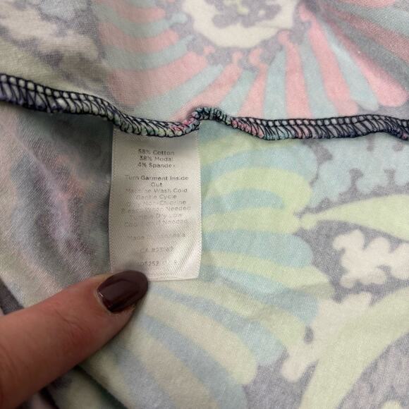 Talbots Vibrant Floral Maxi Dress - Pink, Blue, Green Size Small QQ0836 - Picture 6 of 9